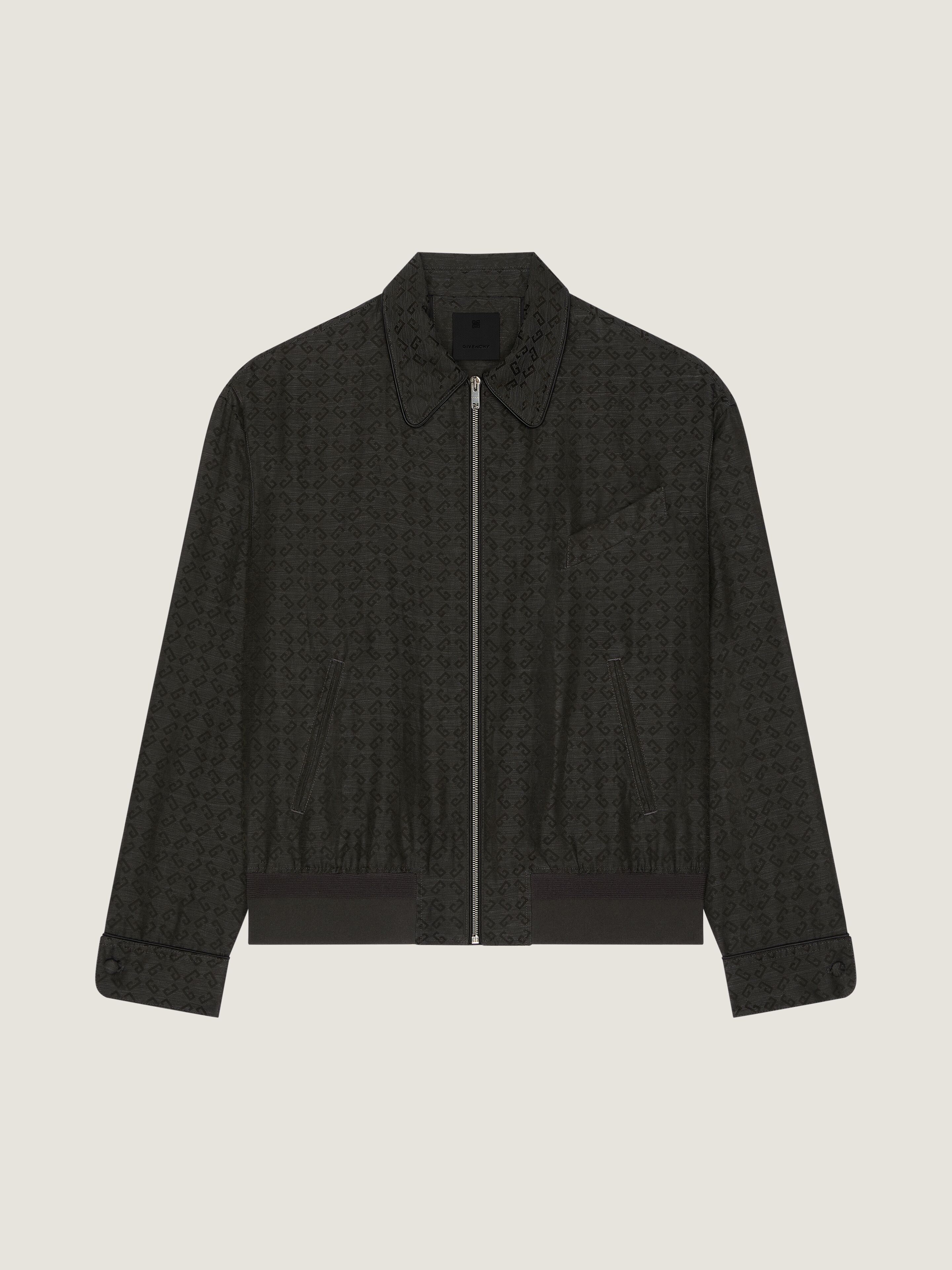 Jacket in monogram 72 jacquard